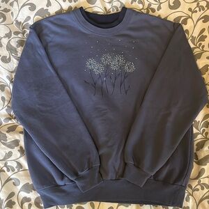 Crewneck sweatshirt | Blue | Women’s med